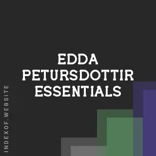 Edda Petursdottir Essentials | Indexof
