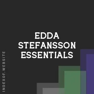 Edda Stefansson Essentials | Indexof