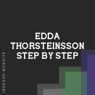 Edda Thorsteinsson Step-by-Step | Indexof
