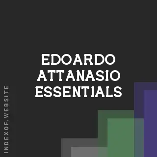 Edoardo Attanasio Essentials | Indexof