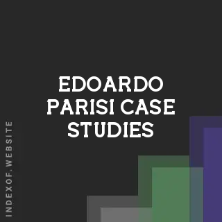 Edoardo Parisi Case Studies | Indexof