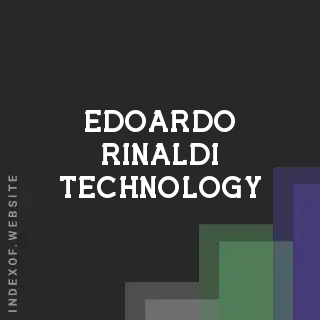 Edoardo Rinaldi Technology | Indexof