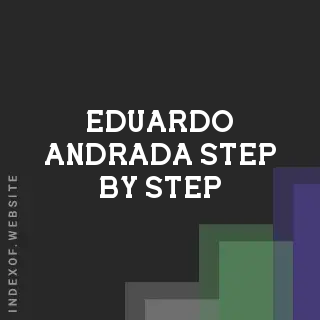 Eduardo Andrada Step-by-Step | Indexof