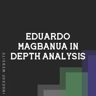 Eduardo Magbanua In-Depth Analysis | Indexof