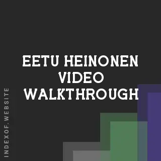 Eetu Heinonen Video Walkthrough | Indexof