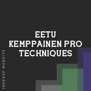 Eetu Kemppainen Pro Techniques | Indexof
