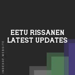 Eetu Rissanen Latest Updates | Indexof