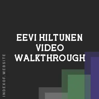 Eevi Hiltunen Video Walkthrough | Indexof