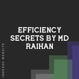 Efficiency Secrets by Md Raihan | Indexof
