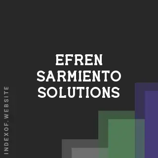 Efren Sarmiento Solutions | Indexof