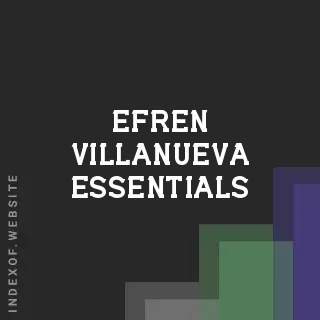 Efren Villanueva Essentials | Indexof