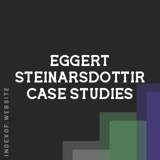 Eggert Steinarsdottir Case Studies | Indexof