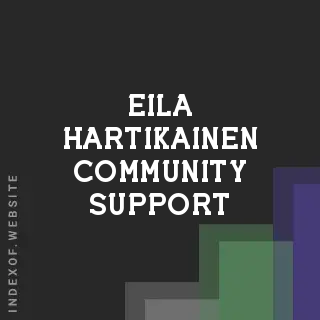 Eila Hartikainen Community Support | Indexof