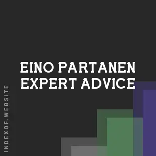 Eino Partanen Expert Advice | Indexof