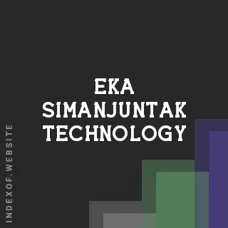 Eka Simanjuntak Technology | Indexof