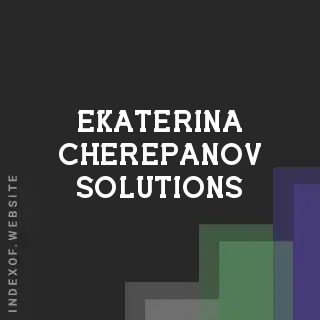 Ekaterina Cherepanov Solutions | Indexof