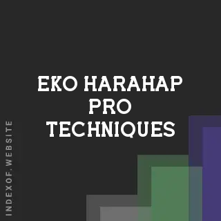 Eko Harahap Pro Techniques | Indexof