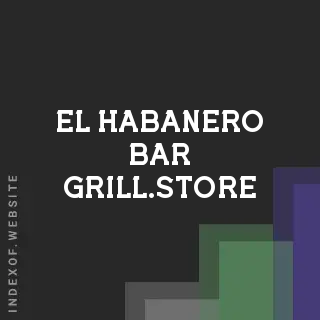 el-habanero-bar-grill.store by Julie Keller site -  Indexof