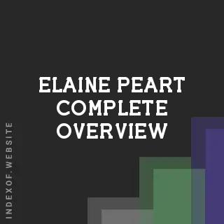 Elaine Peart Complete Overview | Indexof