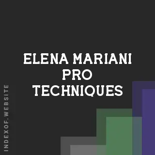 Elena Mariani Pro Techniques | Indexof
