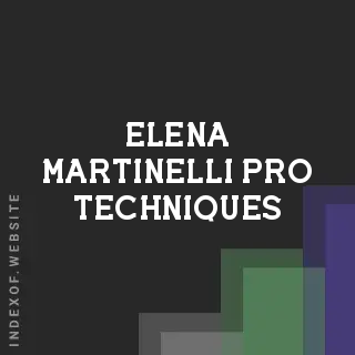 Elena Martinelli Pro Techniques | Indexof