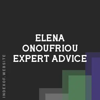 Elena Onoufriou Expert Advice | Indexof