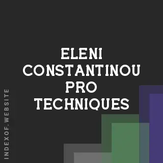 Eleni Constantinou Pro Techniques | Indexof