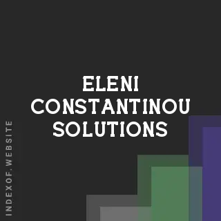 Eleni Constantinou Solutions | Indexof