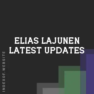 Elias Lajunen Latest Updates | Indexof