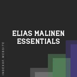 Elias Malinen Essentials | Indexof