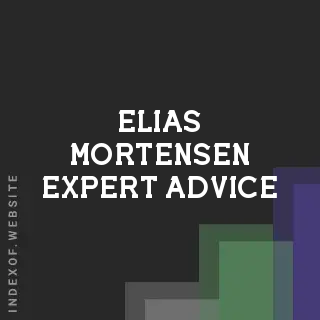 Elias Mortensen Expert Advice | Indexof