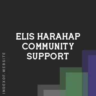 Elis Harahap Community Support | Indexof