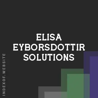 Elisa Eyborsdottir Solutions | Indexof
