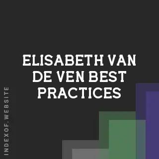Elisabeth van de Ven Best Practices | Indexof