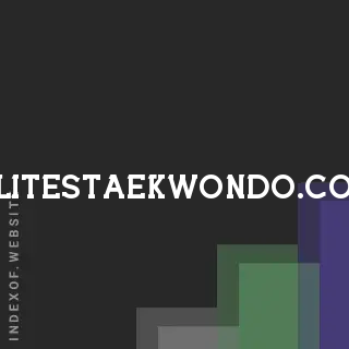 elitestaekwondo.com by Ronald Law site -  Indexof