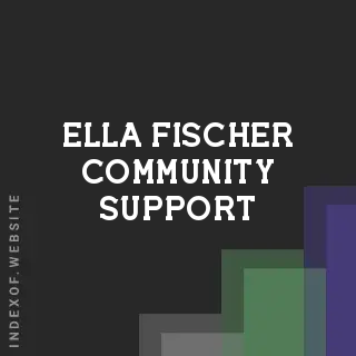 Ella Fischer Community Support | Indexof