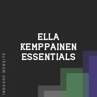 Ella Kemppainen Essentials | Indexof