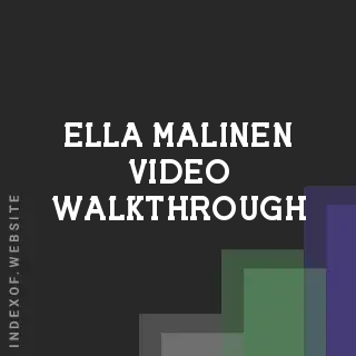 Ella Malinen Video Walkthrough | Indexof