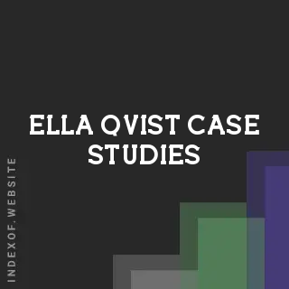 Ella Qvist Case Studies | Indexof