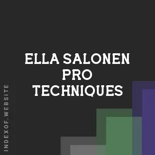 Ella Salonen Pro Techniques | Indexof