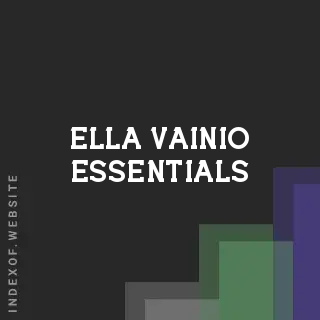 Ella Vainio Essentials | Indexof
