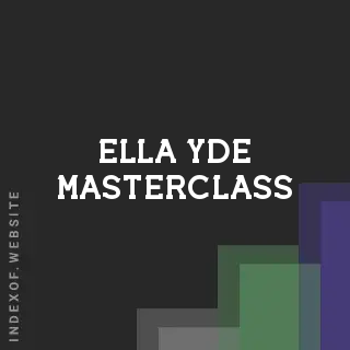 Ella Yde Masterclass | Indexof
