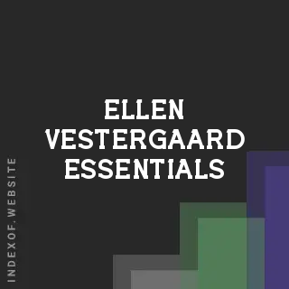 Ellen Vestergaard Essentials | Indexof