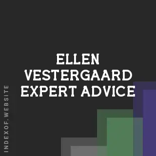 Ellen Vestergaard Expert Advice | Indexof
