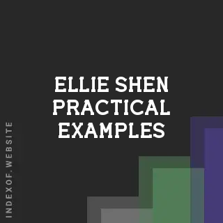 Ellie Shen Practical Examples | Indexof
