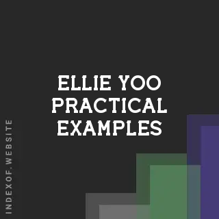 Ellie Yoo Practical Examples | Indexof