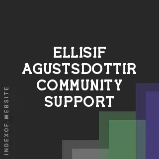 Ellisif Agustsdottir Community Support | Indexof