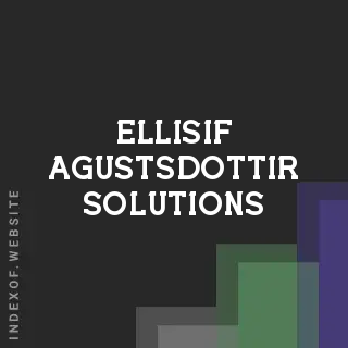 Ellisif Agustsdottir Solutions | Indexof