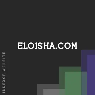 eloisha.com by August Overgaard site -  Indexof