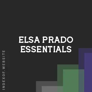 Elsa Prado Essentials | Indexof